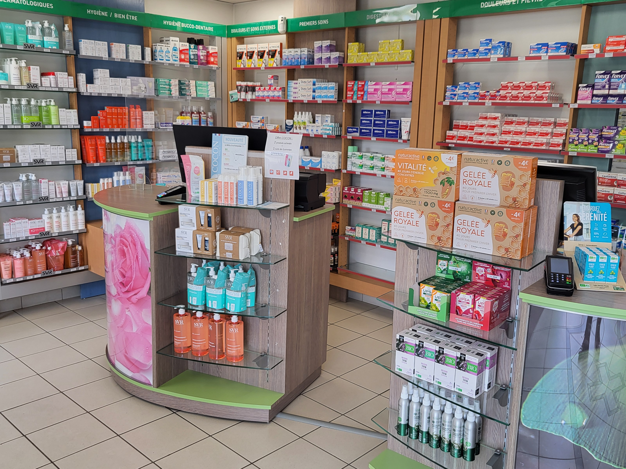 Vente pharmacie + logement à Sérignac-sur-Garonne