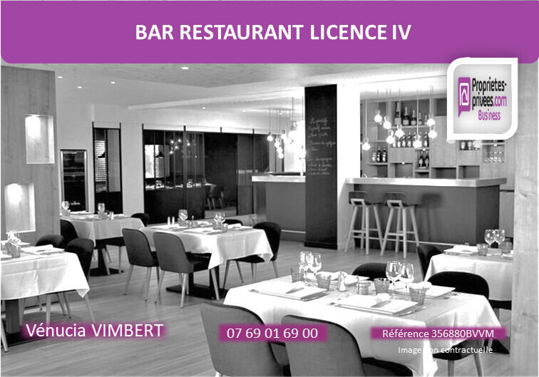 Vente bar restaurant licence IV proche de Rouen