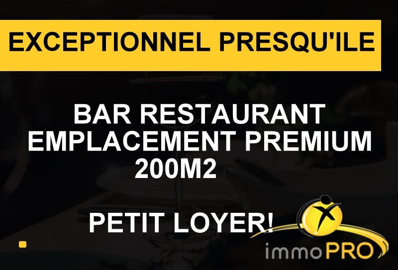 Vente bar restaurant emplacement exceptionnel Lyon