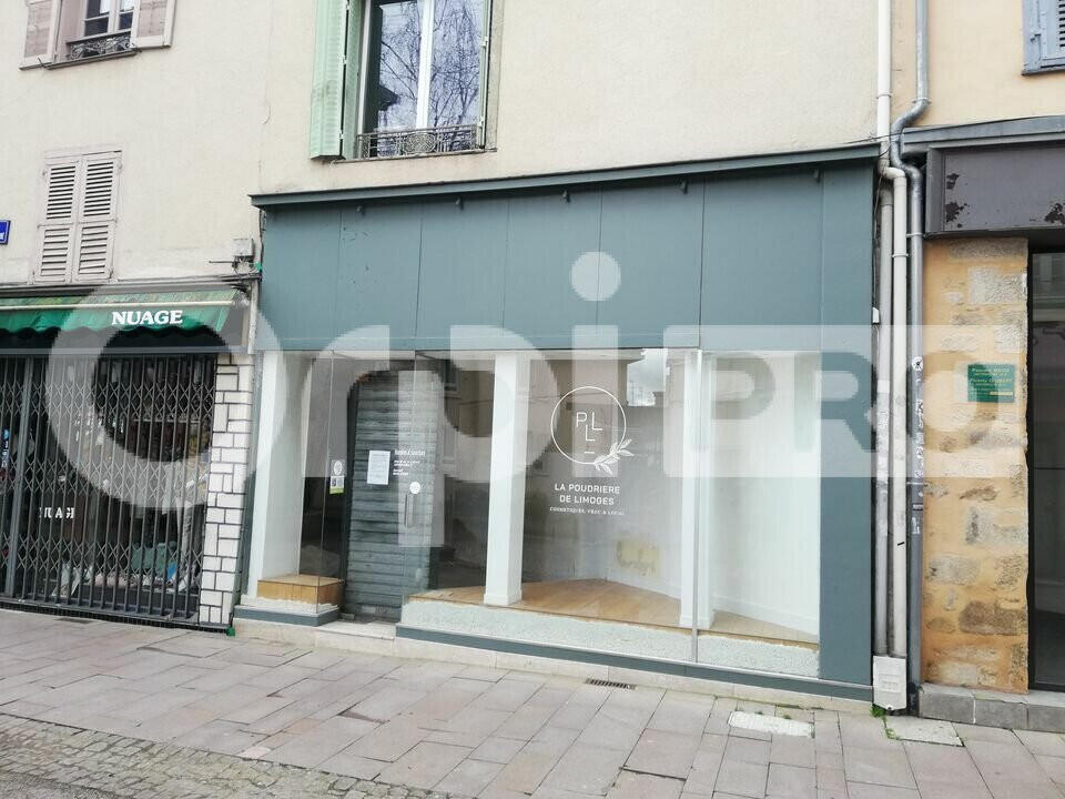 A louer local commercial de 31m² à Limoges centre 