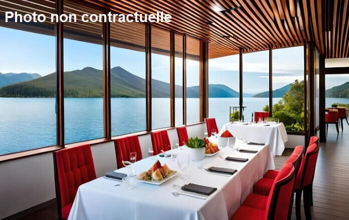 Exclusivité AV restaurant renommé vue Lac Léman 