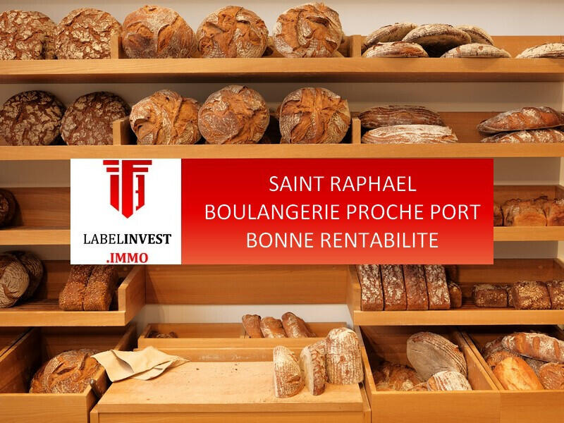 Vente boulangerie proche du port de Saint Raphael