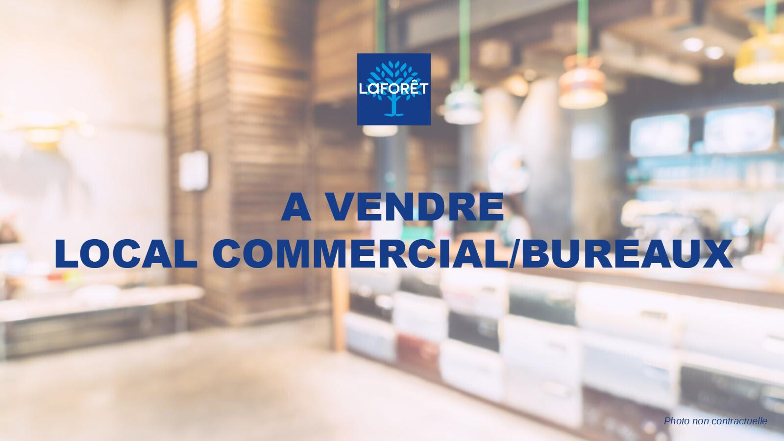 Vente local commercial 268m² sur 2 niveaux Lorient