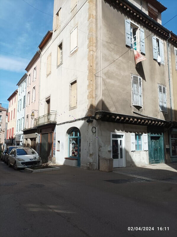 AV local commercial 40m² centre historique de Foix