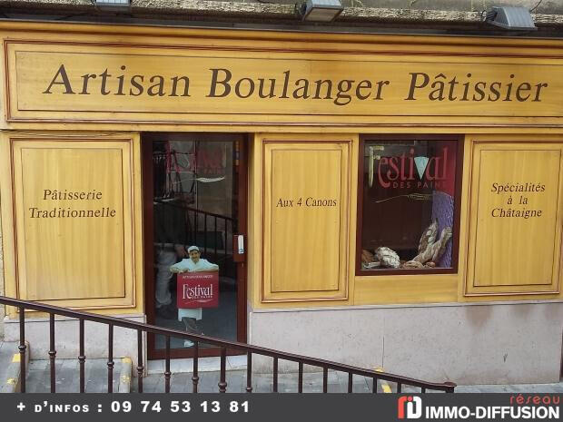 A vendre local boulangerie 200m² à Saint-Ambroix