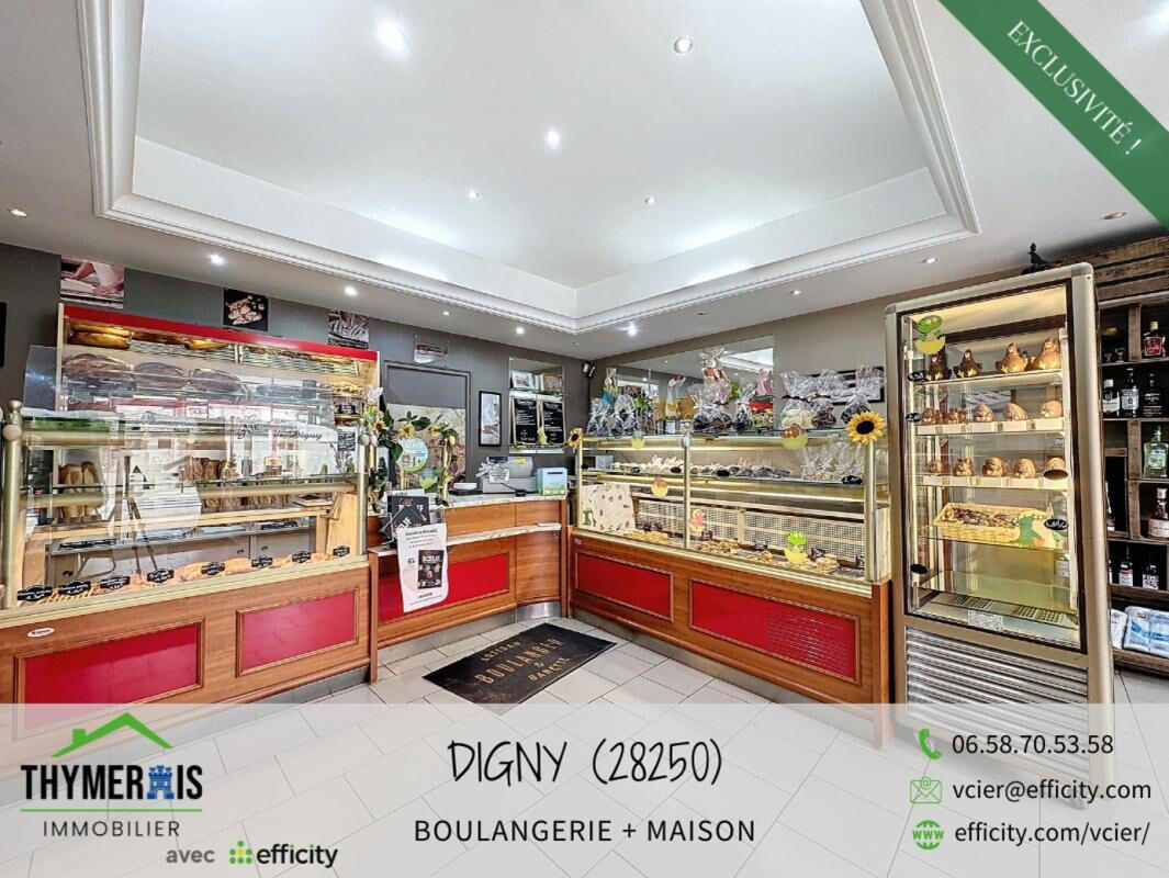 Vente murs + fonds boulangerie pâtisserie à Digny