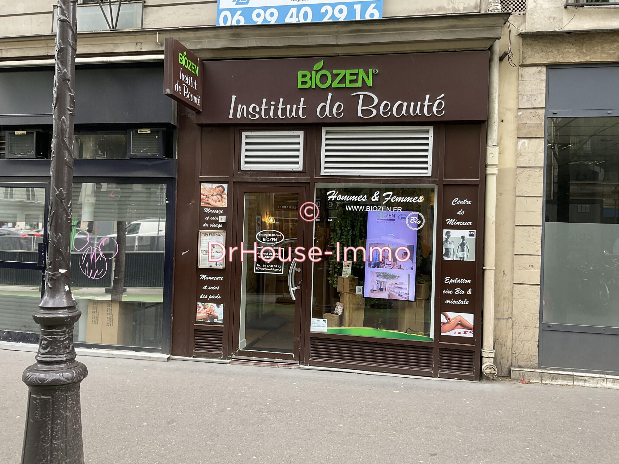 Vente salon d’esthétique sur boulevard à Paris