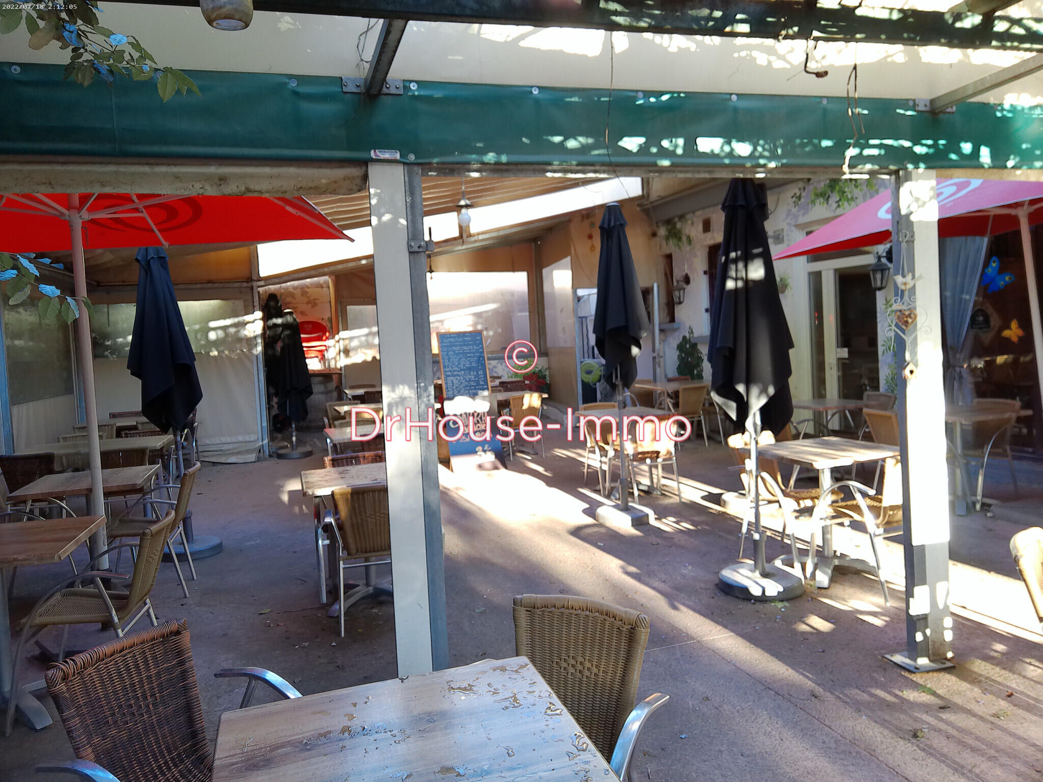 AV brasserie avec terrasse à Lamalou Les Bains