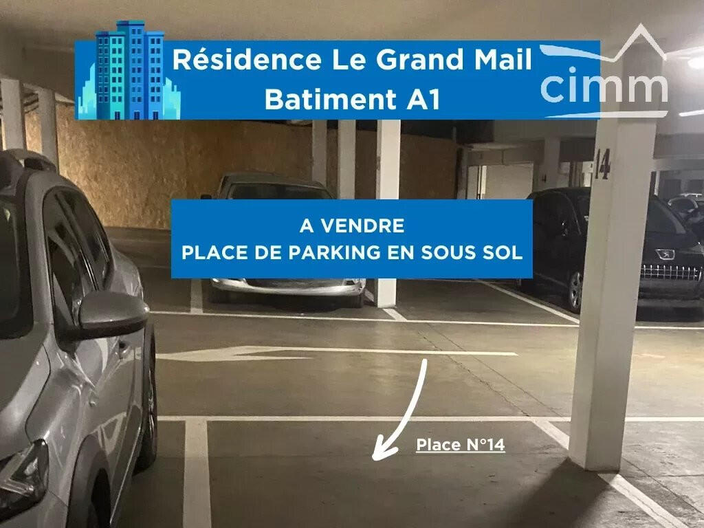 Vente place de parking à Saint-Pierre-des-Corps