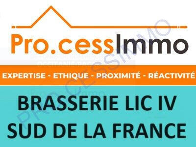Brasserie licence 4 à vendre en centre ville Gard