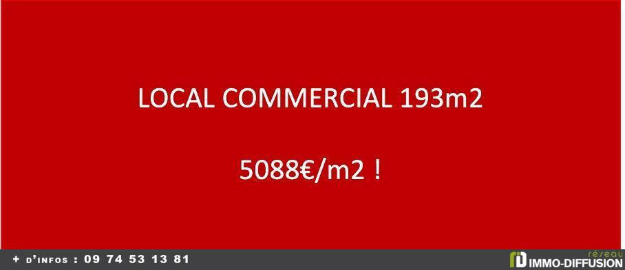 Local commercial 193m2 - 982000 euros