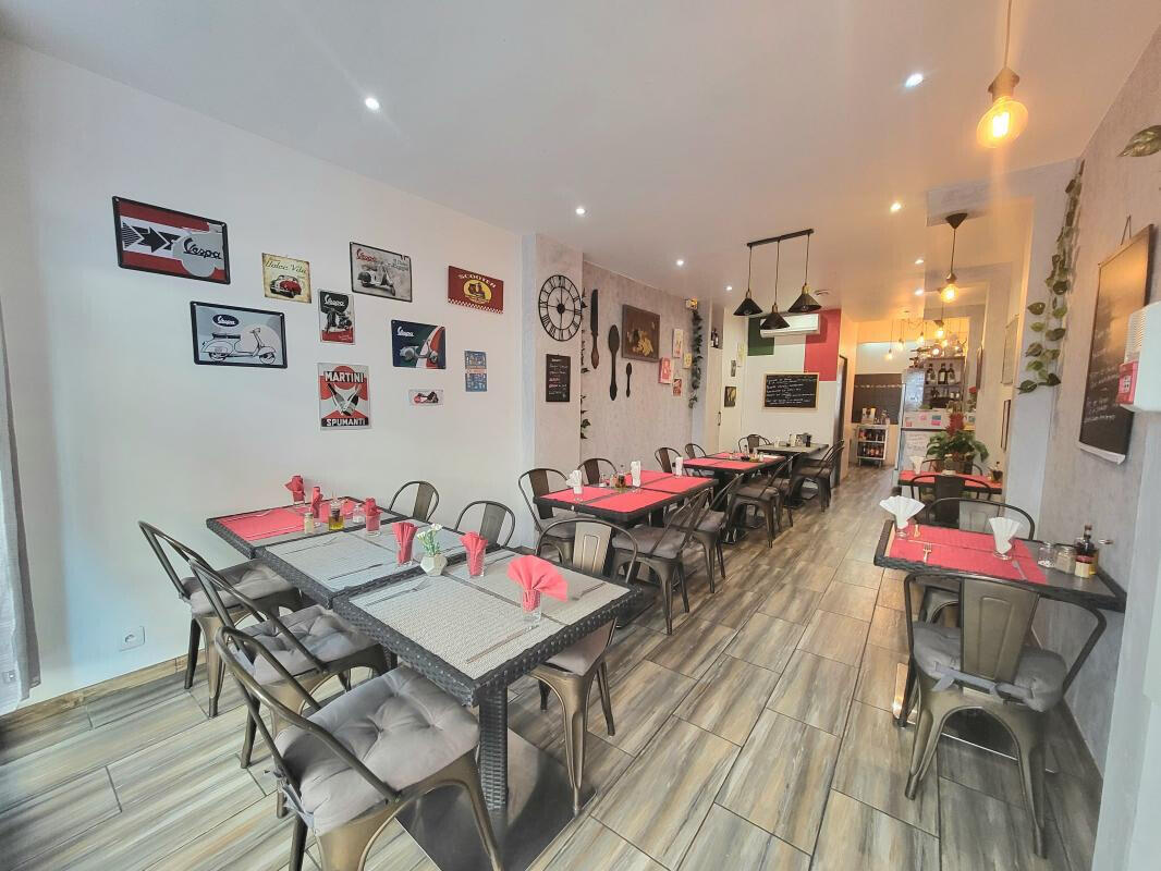 Vente restaurant pizzeria + dab à Nice Libération