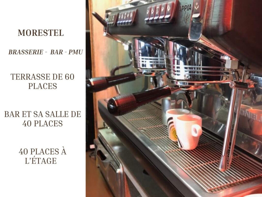 Vente brasserie bar PMU au centre de Morestel