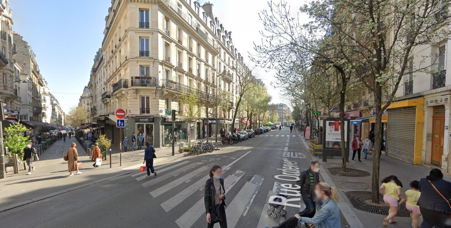 DAB boutique 45m² à Paris 18e  rue Ordener