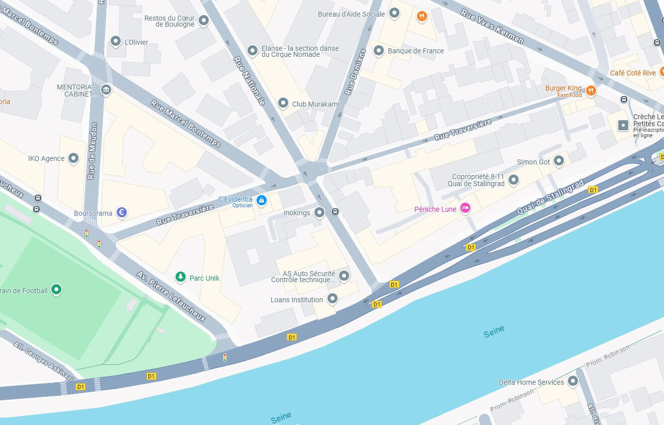 Location local Indépendant Boulogne Rives de Seine