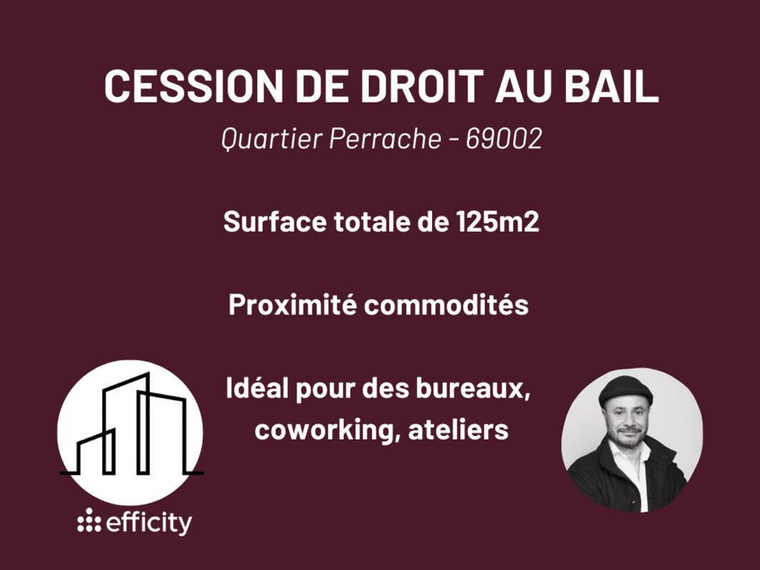 Vente local commercial de 135m² à Lyon 69002