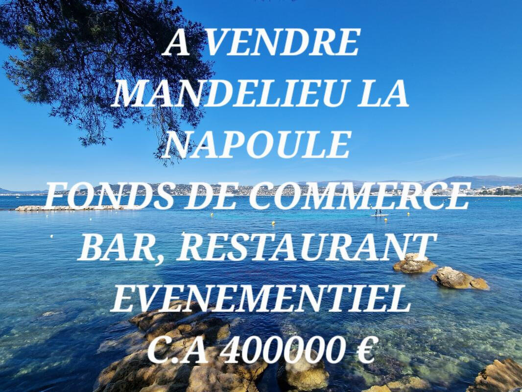 Vente restaurant 200m² à Mandelieu empl N°1