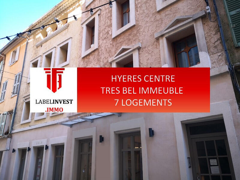 Immeuble 7 logements centre Hyères
