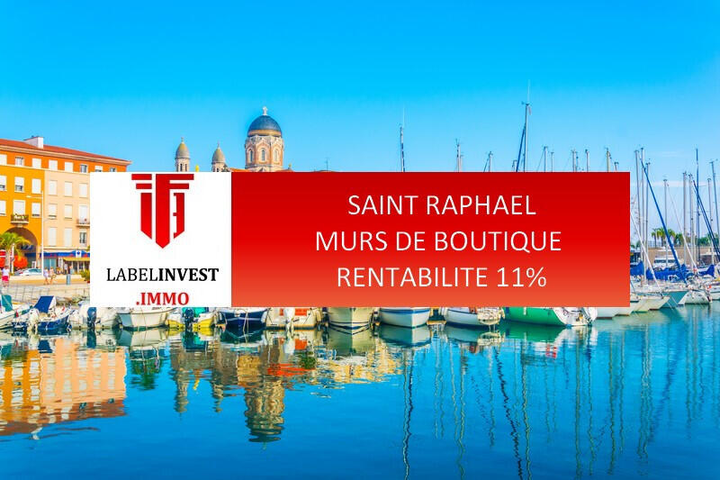 Saint-Raphaël, A vendre local loué Rentabilité 11%